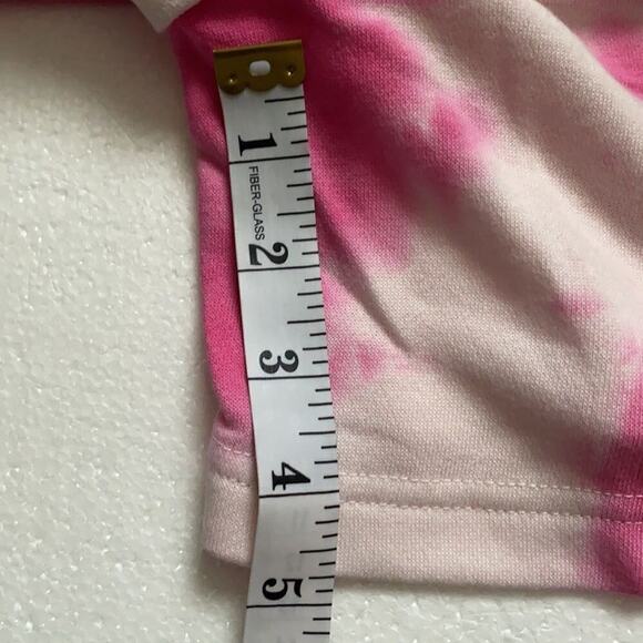 MELLODAY  Size XL Allover Tie Dye Women’s Print Shorts Size 1X Hot Pink - Picture 8 of 15